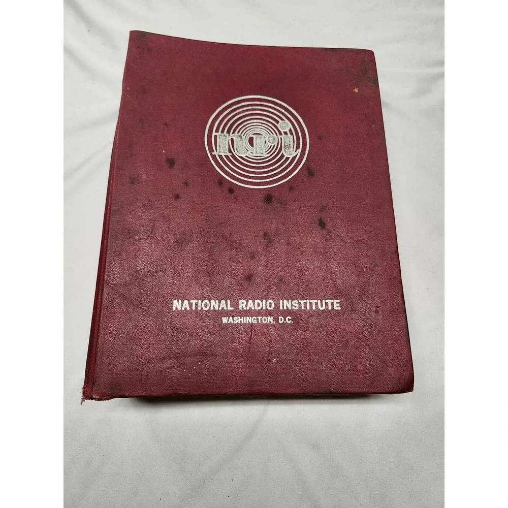 Vintage 1966 National Radio Institute NRI Appliance Servicing Technical Binder